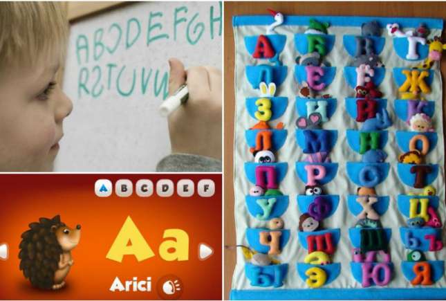Metode practice de învăţare a literelor alfabetului de către copii