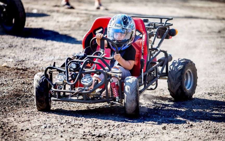 Are patru ani, dar vrea să devină campion de Formula 1