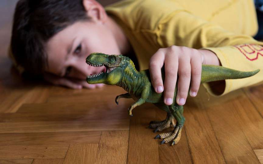 Studiu: Copiii interesați de dinozauri pot avea un nivel superior de inteligență