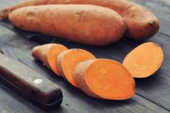 Cartoful dulce - tot mai des este ales de mămici pentru pici