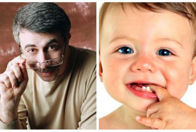 Schema apariției dinților la copil și gelurile pentru dentiție. Recomandări de la pediatrul Komarovskii