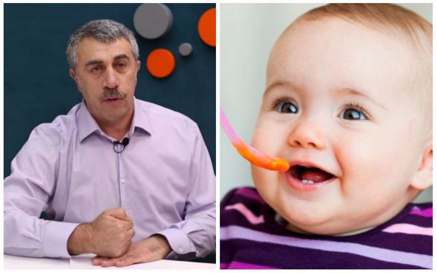 Pediatrul Komarovskii vorbește despre terciurile și piureurile din comerț în alimentația copilului