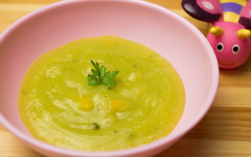 Supă cremă de legume pentru bebeluși – cea mai ușor de gătit