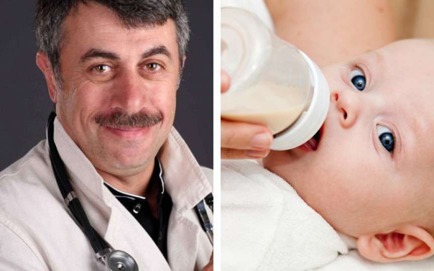 Evghenii Komarovskii, despre alăptarea cu formulă a bebelușului și cum să nu adauge prea mult