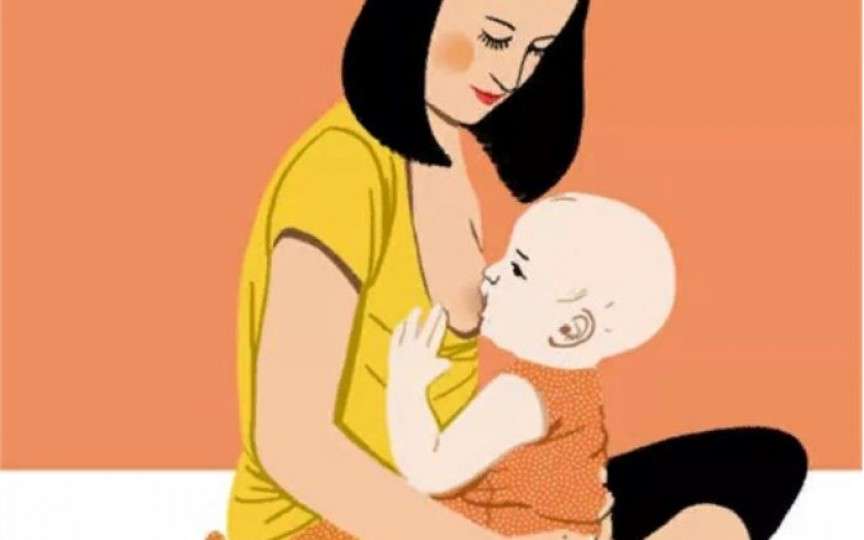 Alăptarea în poziție verticală – soluție pentru mamele cu mastită și pentru bebelușii cu reflux