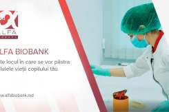Prima bancă de celule Stem din Moldova ALFA BIOBANK face primul an de activitate