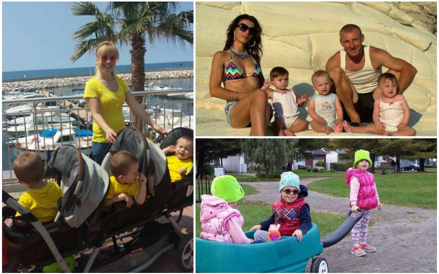 Cum sa călătoreşti cu mai mulți copii! Sfaturi de la trei familii cu tripleţi