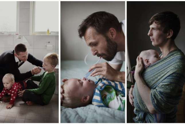 Concurs de fotografie pentru bărbații moderni „Tații din Moldova și Suedia”