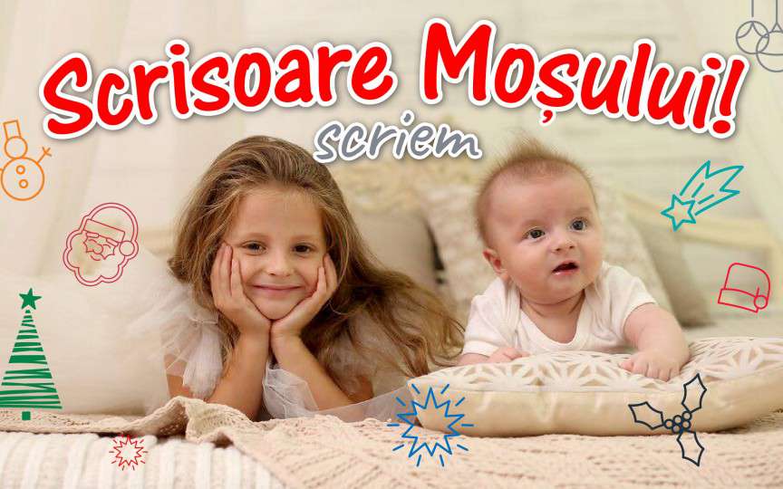 Scriem împreună cu piciul scrisoare lui Moș Crăciun!