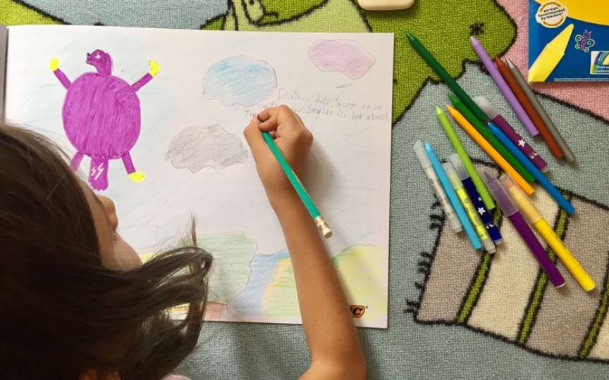 Limbajul culorilor: Ce semnifică fiecare culoare din desenele copiilor