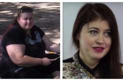 O tânără din Tiraspol a slăbit 85 kg în 9 luni ca să nu o părăsească soțul