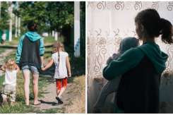 (FOTO) Istoria de viață a unei tinere moldovence: Trei copii la 22 de ani și trai la limita sărăciei
