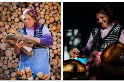 24 de fotografii care trezesc un milion de emoții: Viața unei bunicuțe la sat în Moldova