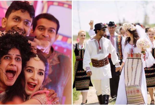 Impresionant: Cum au sărbătorit un cuplu moldo-indian două nunți cu tradiții