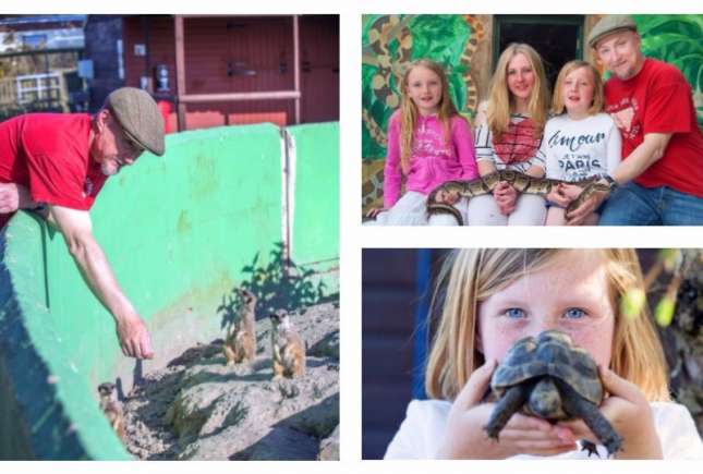 Familia care și-a cumpărat o grădină zoologică