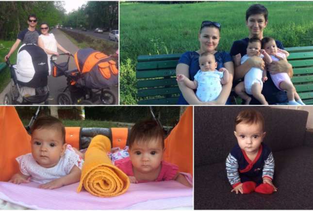 Mamă de tripleți: Am visat că vom fi din nou părinți de tripleți și m-am speriat