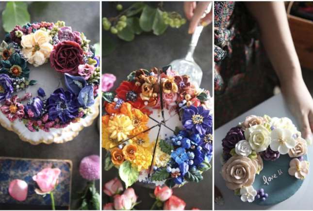Cofetarul care face torturi florale cum nu ai mai văzut! Talentul său uimește o lume întreagă!