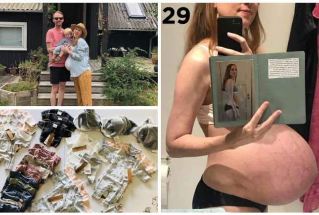 Impresionant! A postat pe Instagram imagini cum i se schimbă corpul fiind însărcinată cu tripleți