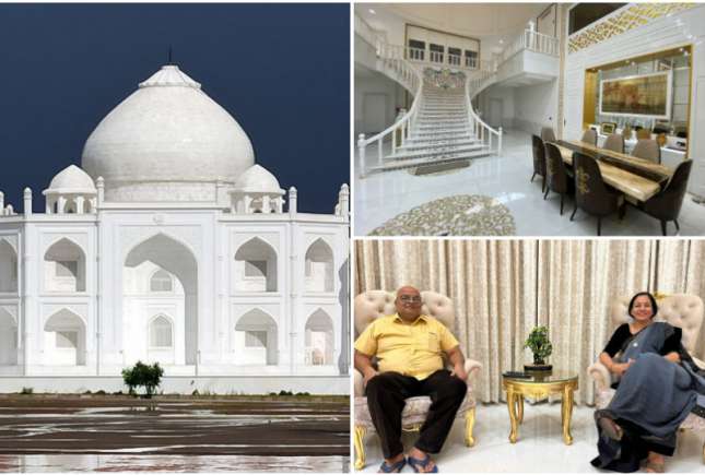 (FOTO) Ca să-i arate cât de mult o iubește, un indian a construit o replică a Taj Mahal-ului pentru soția lui