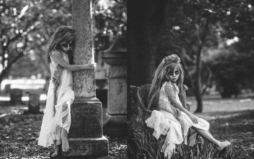Idee de Haloween. Ce spui de o sesiune foto în cimitir?