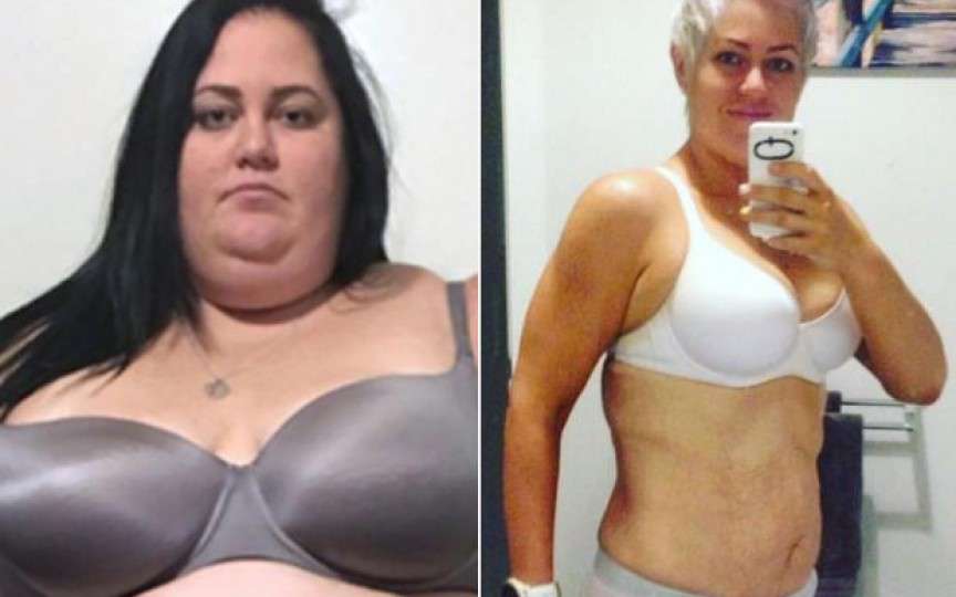 A slăbit 115 kilograme și iată cum arată tânăra ambițioasă acum