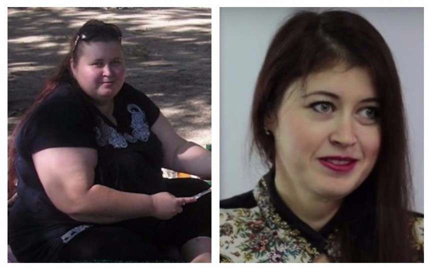 O tânără din Tiraspol a slăbit 85 kg în 9 luni ca să nu o părăsească soțul