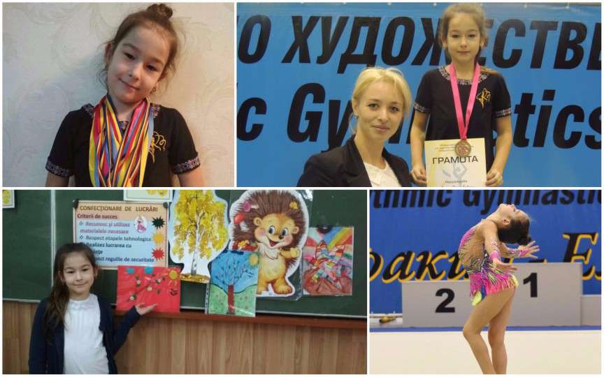 O zi din viața unei mici gimnaste ce are de două ori mai multe medalii decât ani