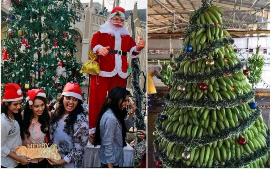 Ştiai că în India de Crăciun se împodobesc bananierii şi pomii de mango? Vezi tradițiile și altor țări!