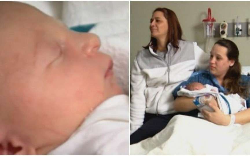 Un fenomen rar, care are loc o dată la 48 de milioane de nașteri. Povestea unei tinere mămici