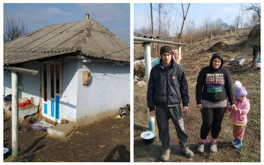 Are 20 de ani, doi copii mici, și e din nou însărcinată. O familie la limita sărăciei are nevoie de ajutor