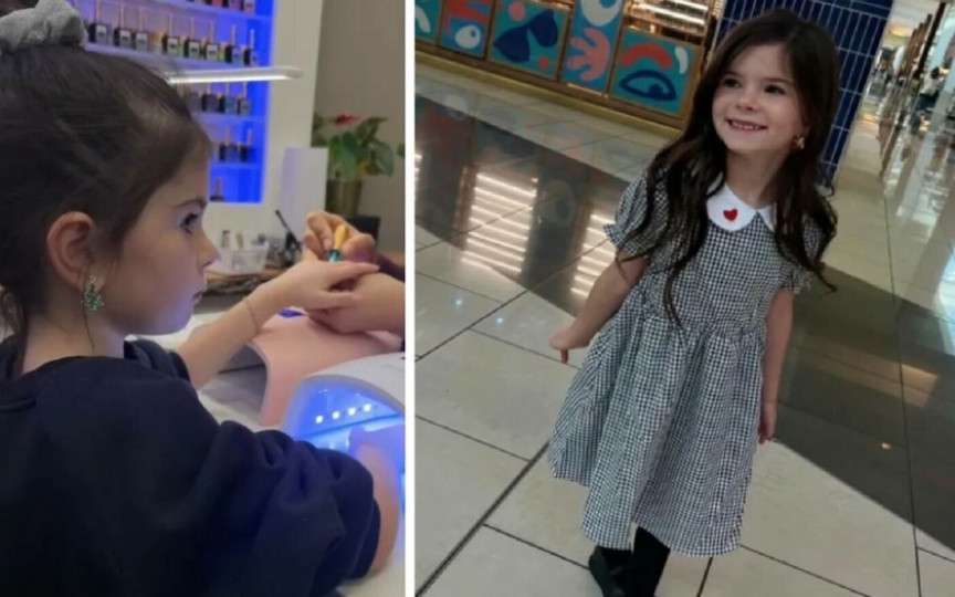 A transferat fetița de 6 ani la altă școală, pentru că nu i se permitea să își facă unghiile cu ojă. Acum, i le face chiar cu gel
