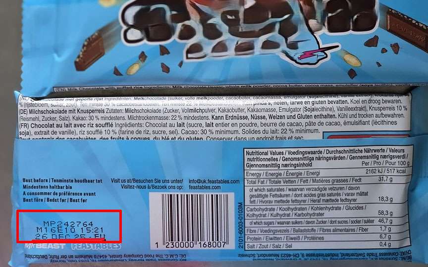 Ciocolată aproape de termenul de expirare, blocată la frontieră de ANSA