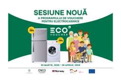 EcoVoucher 2026 – 3000 de familii pot primi până la 6000 lei pentru electrocasnice eficiente