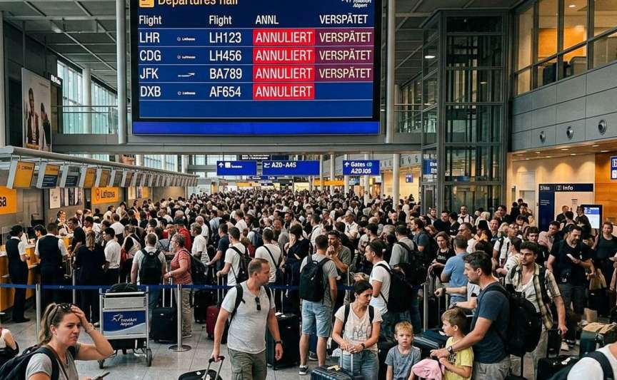 Noul sistem de control la frontierele UE creează întârzieri pe aeroporturi în sezonul vacanțelor