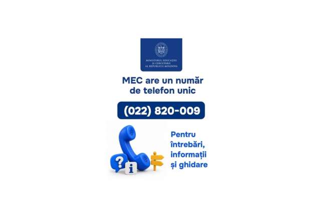 Ministerul Educației lansează un număr unic de telefon pentru cetățeni