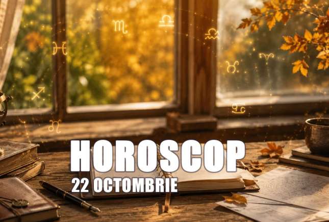 Horoscop 22 octombrie 2026: Intuiția și creativitatea sunt la cote înalte